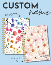 Load image into Gallery viewer, PREORDER - 2026 A5 TEACHER PLANNER - PASTEL DAISIES