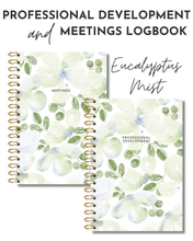 Load image into Gallery viewer, PREORDER 2026 - Meetings / Professional Development Logbook