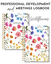 Load image into Gallery viewer, PREORDER 2026 - Meetings / Professional Development Logbook
