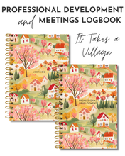 Load image into Gallery viewer, PREORDER 2026 - Meetings / Professional Development Logbook