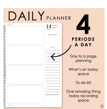 Load image into Gallery viewer, 2025 Printable Teacher Planner - Daily Format