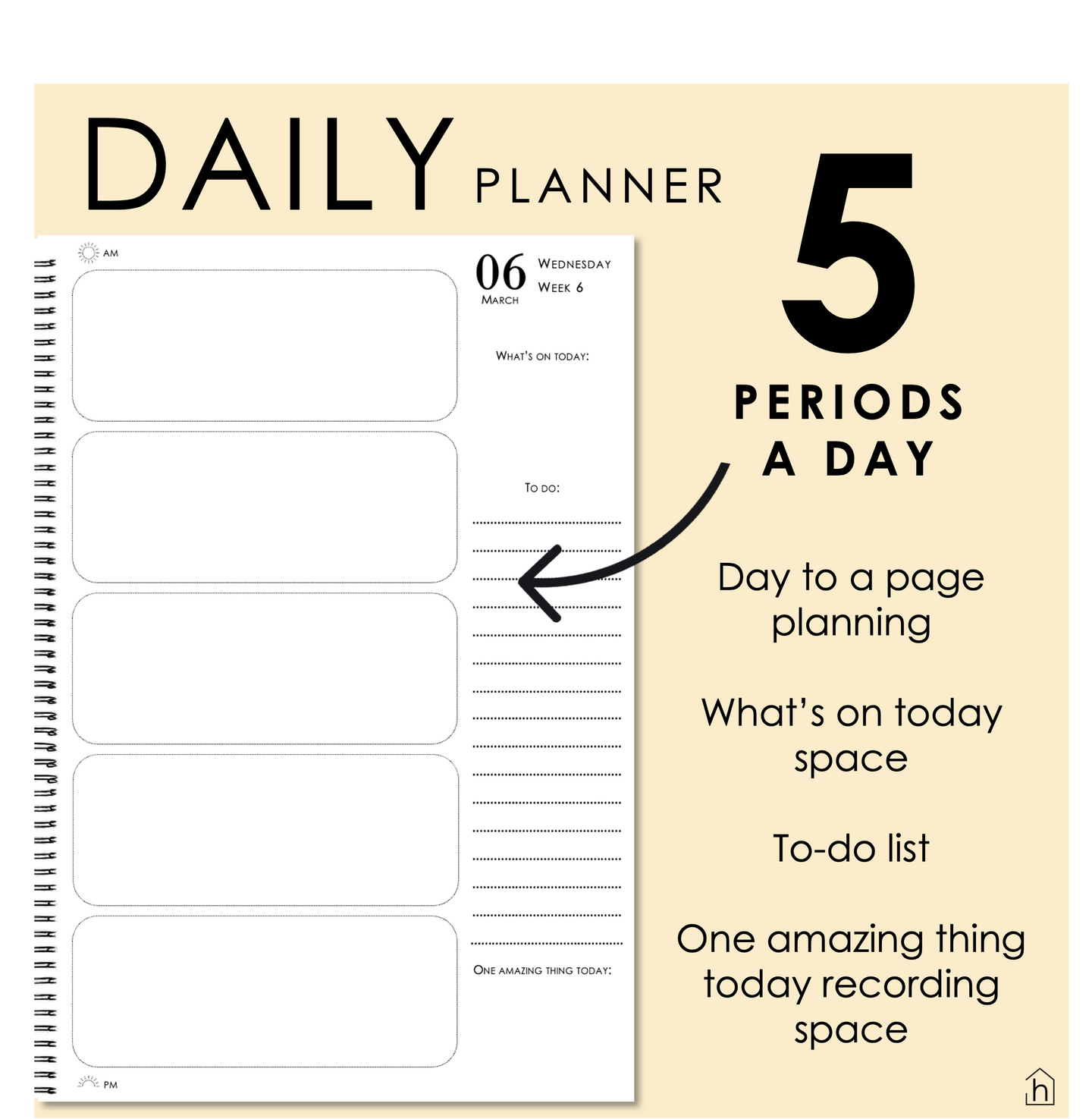 2025 Printable Teacher Planner - Daily Format