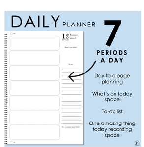 2025 Printable Teacher Planner - Daily Format