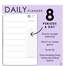 Load image into Gallery viewer, 2025 Printable Teacher Planner - Daily Format