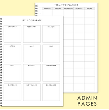 Load image into Gallery viewer, 2025 A4 TEACHER PLANNER - STRAWBERRY FIELDS