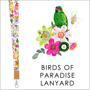 2025 Collection - Birds of Paradise Lanyard