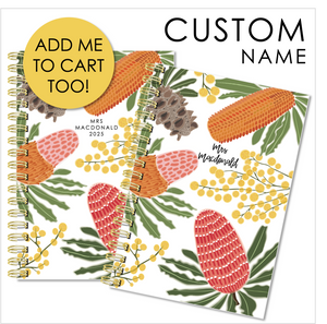 2025 Printable Planner Covers & Dividers - Birds of Paradise