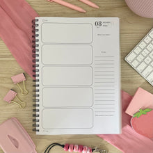 Load image into Gallery viewer, SAMPLE SALE - 2024 A4 Free Spirit Daily Planner 5 Period
