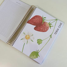 Load image into Gallery viewer, Ready to Ship - A5 Weekly Victoria 6 Period Strawberry Fields