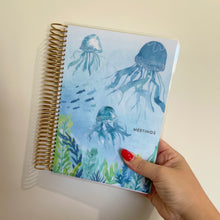 Load image into Gallery viewer, Ready to Ship - A5 Meetings &amp; Professional Development Notebook Seas the Day