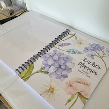 Load image into Gallery viewer, SAMPLE SALE - 2024 A4 Vintage Garden Daily Planner 8 Period