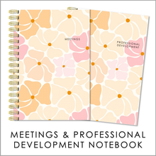 Load image into Gallery viewer, PEACHES &amp; CREAM - Meetings / Professional Development Logbook