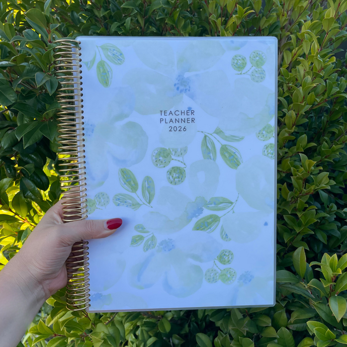 PREORDER - 2026 A4 TEACHER PLANNER - EUCALYPTUS MIST