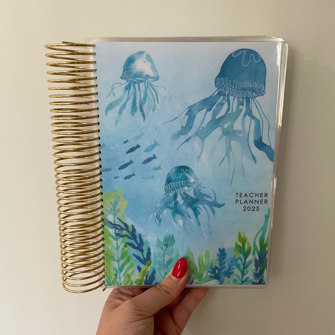 2025 A4 TEACHER PLANNER - SEAS THE DAY