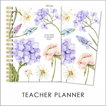 Load image into Gallery viewer, 2027 A4 TEACHER PLANNER - VINTAGE GARDEN