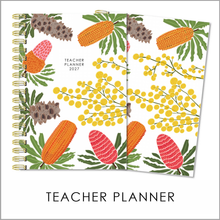 Load image into Gallery viewer, 2027 A4 TEACHER PLANNER - NATIVE BOUQUET
