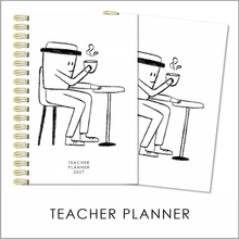 Load image into Gallery viewer, 2027 A4 TEACHER PLANNER - ESPRESSO