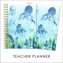 Load image into Gallery viewer, 2027 A4 TEACHER PLANNER - SEAS THE DAY