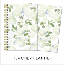 Load image into Gallery viewer, 2027 A4 TEACHER PLANNER - EUCALYPTUS MIST