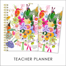 Load image into Gallery viewer, 2027 A5 TEACHER PLANNER - BIRDS OF PARADISE