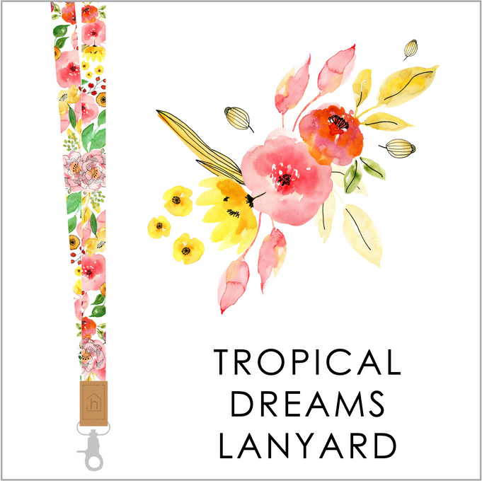 2025 Collection - Tropical Dreams Lanyard