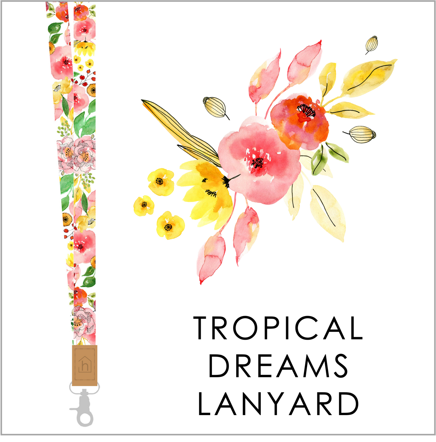 2025 Collection - Tropical Dreams Lanyard