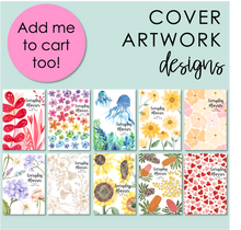 Load image into Gallery viewer, 2024 Printable Everyday Planner Covers - Floral Lines