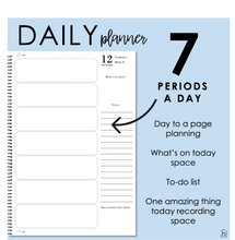 Load image into Gallery viewer, 2024 Printable Teacher Planner - Daily Format