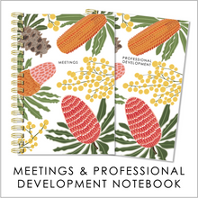 Load image into Gallery viewer, NATIVE BOUQUET - Meetings / Professional Development Logbook