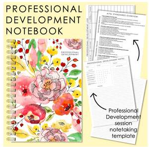 FLORAL LINES - Meetings / Professional Development Logbook