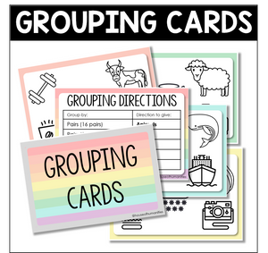 Grouping Cards PRINTABLE