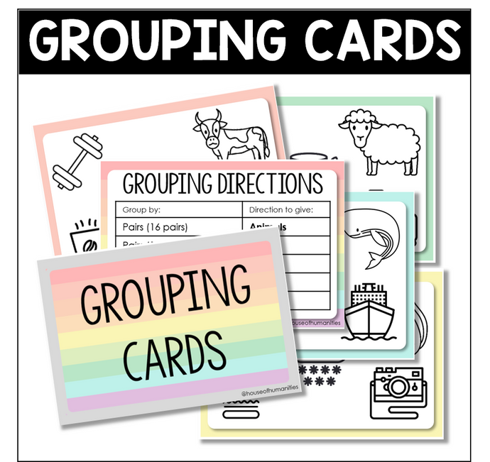 Grouping Cards PRINTABLE