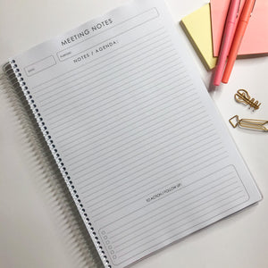 Professional Development Log & Meetings Notebook PRINTABLE - DIGITAL DOWNLOAD