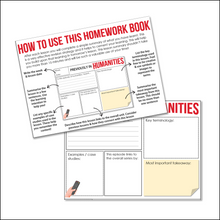 Load image into Gallery viewer, Netflix Themed Homework Book PRINTABLE