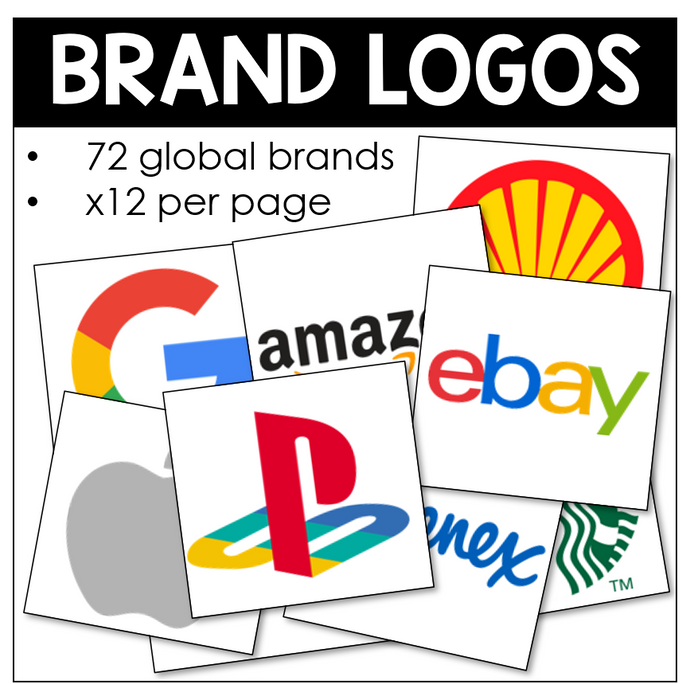 Brand Logos - PRINTABLE